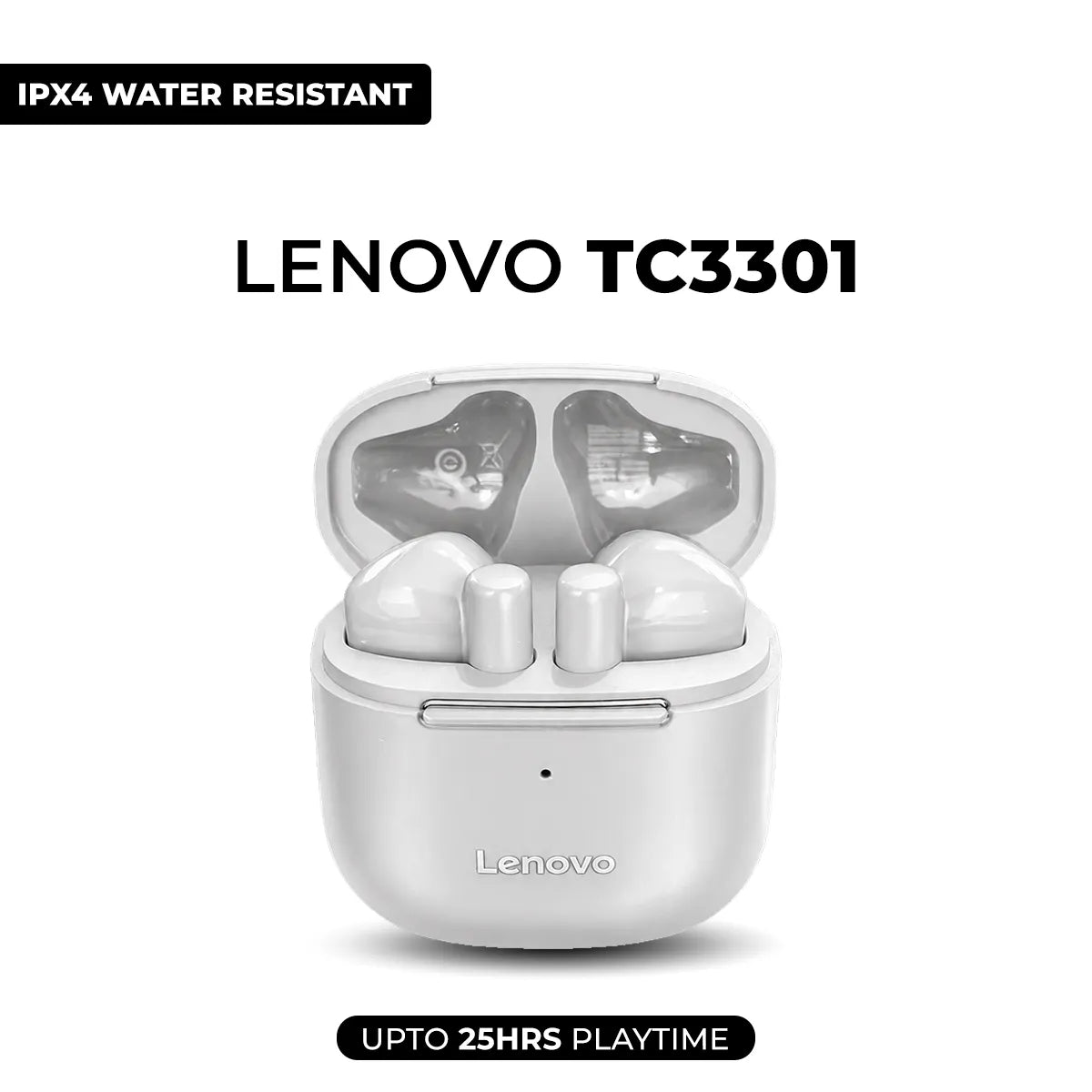enovo TC3301 Bluetooth 5.3 Wireless Earbuds with Charging Case