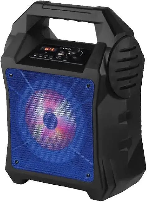 Portable Party LED Bluetooth Speaker with Handle - Big Bass FM Radio