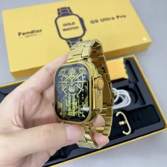 G9 Ultra Pro Smart Watch - 49mm Display with 3 Premium Straps