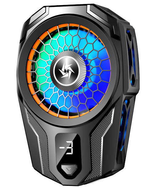 SL-16 Semiconductor Phone Cooler with LED Display - Gaming Mobile Radiator Fan