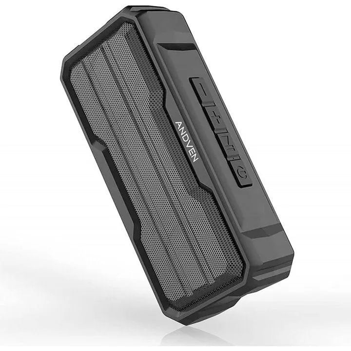 Rugged Waterproof Bluetooth Speaker - Portable Outdoor Splashproof