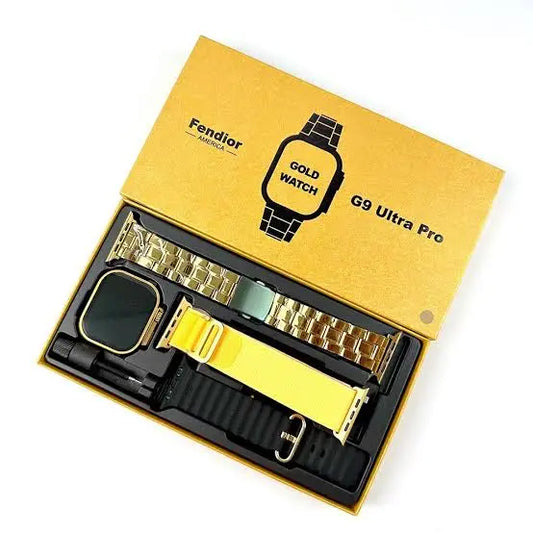 G9 Ultra Pro Smart Watch - 49mm Display with 3 Premium Straps